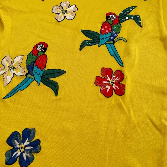 Escada Short Sleeve Knit Shirt - Picture 3 of 5